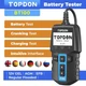 2026 TOPDON BT100 Car Battery Tester 12V Load Tester Charging System Analyzer
