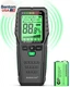 Pinless Moisture Meter for Wood Concrete &ndash; Digital Moisture Tester with 3-Color