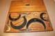 5 Vintage Micrometers L.S. STARRETT 226 T230RL BROWN & SHARPE 4"-5"