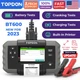 TOPDON BT600 12V Car Battery Tester 12V/24V Cranking Tests & Charging Tests