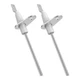 UnibLn (2Pack) 632484R - Nordyne Intertherm Miller Furnace Flame Sensor White 