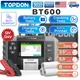 TOPDON BT600 12V Car Battery Tester 12V 24V Cranking Tests & Charging Tests