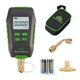 Vacuum Gauge Digital Micron 1/4 SAE HVAC Pressure Tester LCD Backlit Super Stars