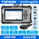 TOPDON Upgraded AD500 OBD2 Scanner Oil/SAS/Throttle/TPMS/BMS/EPB Reset CAN-FD