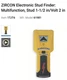 Zircon Electronic Stud Finder W/AC Detection
