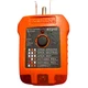 KLEIN TOOLS RT210 OUTLET RECEPTACLE TESTER WITH GFCI BUTTON