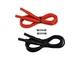 AEMC 2139.74 - Set of 2, Color-Coded Red/Black Fused Leads, 6.5ft