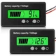 Golf Cart Battery Meter DC 12-84V with Alarm Voltage Capacity Indicator