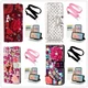 Crossbody Women PU Leather Sparkle Bling Diamond Card Magnetic Flip Wallet Case