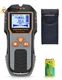 6-in-1 Stud Finder Wall Scanner, POROMETISTO DSF01 Gray, Orange