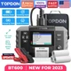 TOPDON BT600 Battery Tester Analyzer for Load Car Heavy Duty Truck with Printer