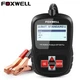 FOXWELL Car Battery Tester 12V Load Test Cranking Charging System Analyzer Tool