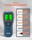 VEVOR 5-in-1 Stud Finder Wall Scanner, LCD, Metal/AC Wire/Pipe/Joist Detection
