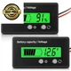 DC 12V 24V 36V 48V 60V 72V 84V Golf Cart Battery 24.1 x 13.1 x 5.3 mm, Green 