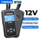 TOPDON BT50 12V Auto Car Battery Tester Charging Cranking Test 220Ah 2000CCA US