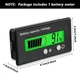 DC 12V 24V 36V 48V 60V 72V 84V Golf Cart Battery Meter with Alarm, Front Sett...