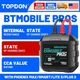 TOPDON BTMOBILE PROS Bluetooth Battery Tester 12V 24V Analyzer for Cars Trucks