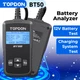 TOPDON BT50 Digital Battery Analyzer 12V 100-2000CCA Car Battery Load Tester US