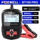 FOXWELL BT100 Pro Auto Code Reader Battery Tester Cranking Charging System Test