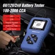 OBDResource Car Battery Tester 6V 12V 24V BR502 System Analyzer 100-2000CCA