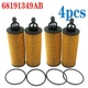 4 Pack - Engine Oil Filter 68191349AB 68191349AC For Jeep Dodge RAM Chrysler🔥
