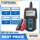 TOPDON BT100 12V Auto Battery Tester Analyzer Load Tester for AGM Gel Flooded
