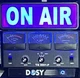 Dosy TB-3001-P  Black Faced Meters - 3 Ranges with 1000 Watts With ON AIR SIGN