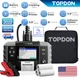 TOPDON BT600 Battery Tester with Printer Battery Load Test Charging Cranking