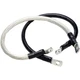 Hi-Performance 4 Gauge Battery Cables (Black) For 07-08 Harley FLHR Road King