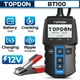 2025 TOPDON BT100 Car Battery Tester 12V Load Tester 100-2000CCA Auto Alternator