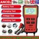 ANCEL 12V Van Light Truck Car Battery Tester Charging Analyzer Diagnostic Tool