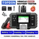 2026 TOPDON BT600 Car 12V 24V Heavy Duty Truck Digital Battery Tester w/Printer