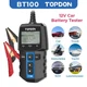 TOPDON BT100 Car Battery Tester Charging Cranking Alternator Test Analyzer