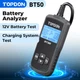 TOPDON BT50 Car Battery Tester Analyzer Cranking Charging Test 12V CCA100~2000