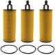 Oil Filter for Chrysler, Jeep, Dodge, Ram 3.6L V6 | Replaces 68191349AC 3pcs Set
