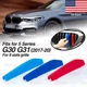 Performance 9 SLATS Kidney Grille Color Cover Clip for BMW 5 Ser G30 G31 2017-20