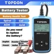 Topdon AB101 12V Battery 12/24V Cranking Charging Tester