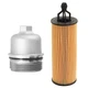 917-190 Upgrade Aluminum Oil Filter Housing Cap with Oil Filter For Dodge Jeep