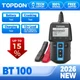 TOPDON BT100 12V Battery Tester 100-2000 CCA Crank Charge Alternator Analyzer