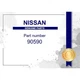 Genuine Nissan Clip Retaining Cylinder Lock - Multiple Part Numbers [Set 90590]