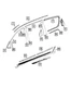 Genuine Mopar Mounting Bracket Right 55112812AD