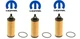 2014-2018 Chrysler Jeep Dodge RAM 3.2L 3.6L V6 Pentastar Oil Filter Set of 3 OEM