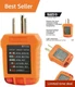 Klein Outlet Tester for North American Outlets Safe Wiring Check