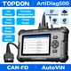 TOPDON ArtiDiag500 V2.0 OBD2 Scanner Car Diagnostic for ABS SRS AT 3 Reset US