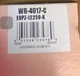 Spark Plug Wire Set Motorcraft WR-4017-C.  E9pz-12259-k