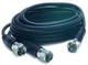 Aries Technology 21318 Universal 18' Co-Phase Molded Cable w/ PL-259(UHF) Ends