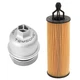 Upgrade Aluminum Oil Filter Housing Cap with Oil Filter For Dodge Jeep Chrysler