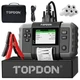 TOPDON BT600 Plus Car Battery Tester Cranking Tests + Charging Alternator Load