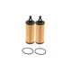 Genuine OEM Mopar Pair Set 2 Engine Oil Filters For Chrysler Dodge Jeep V6 ESS