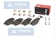 FOR ABARTH 500 500C 595 695 1.4 2008 On BREMBO FRONT BRAKE PAD SET